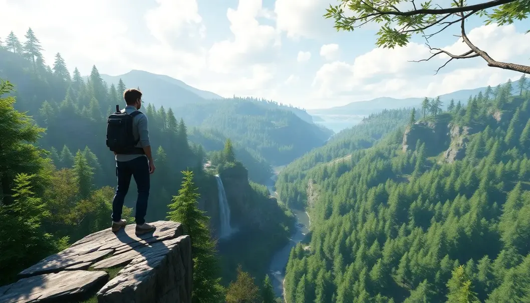 Vast open worlds in gaming allow players to explore and discover.